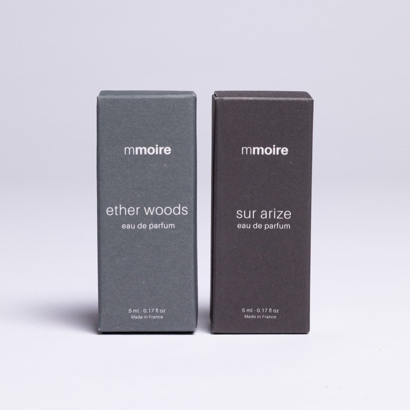 Ether Woods & Sur Arize | Travel set 2 x 5ML - mmoire - Travel set