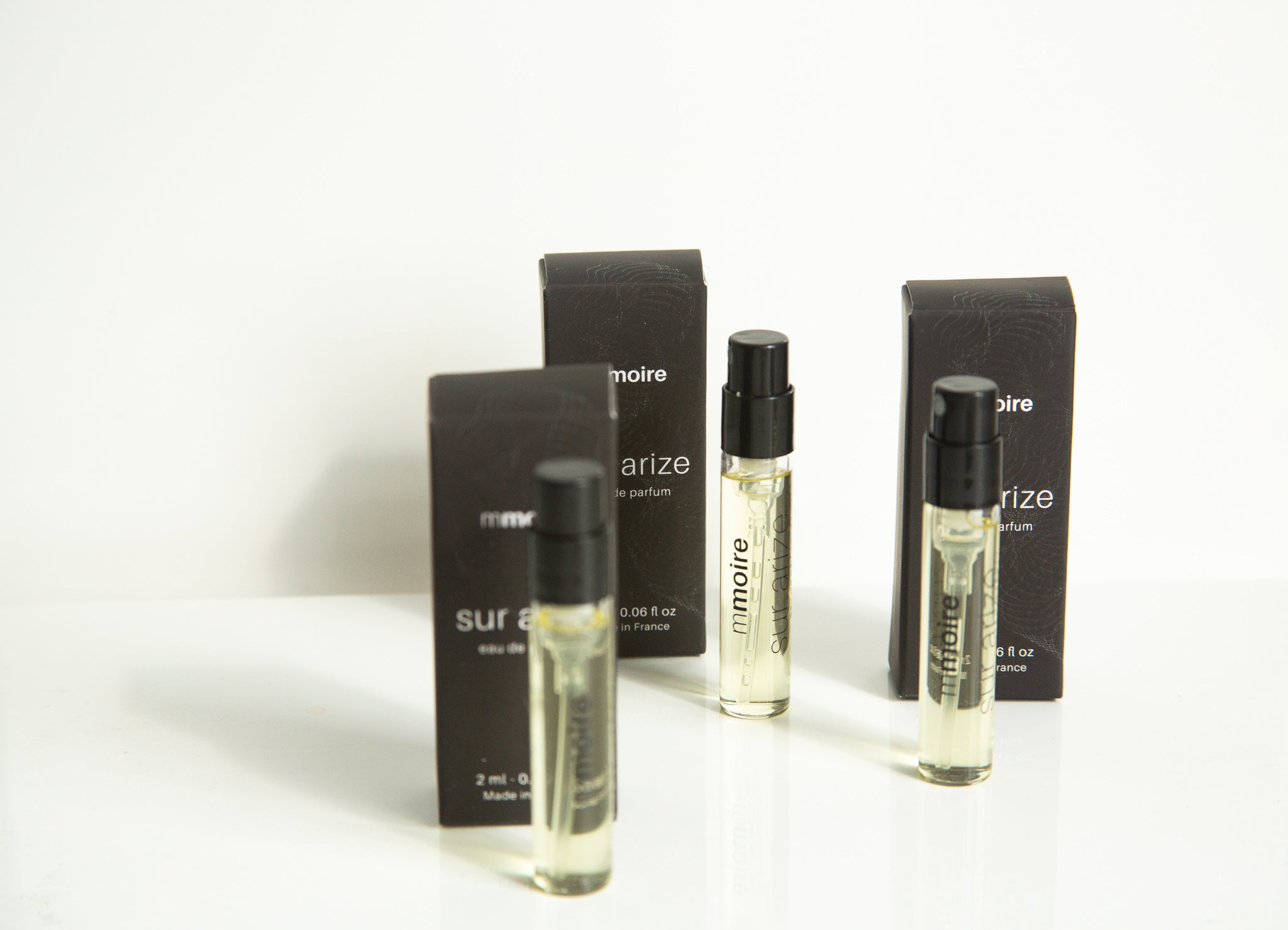 Sur Arize Samples - mmoire - Discovery set to test and experience the newest niche and unisex fragrance.